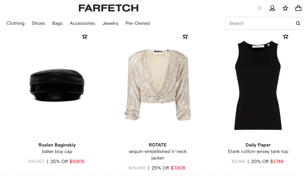 farfetch優惠碼2024-2021 年 8.8 大促銷 - 購買女裝高達 60% 折扣 + 額外 20% 折扣